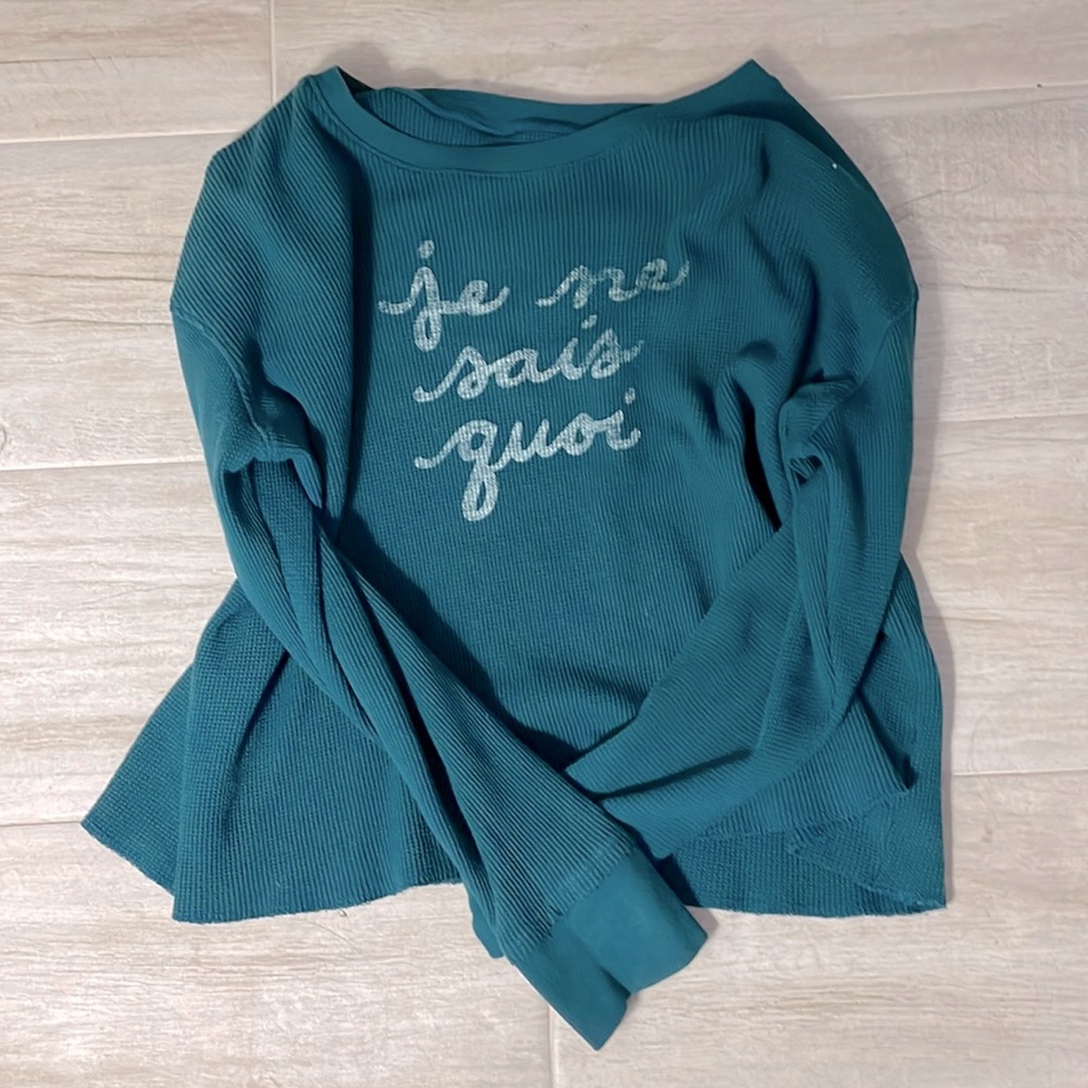 ANTHROPOLOGIE Je Ne Sais Quoi French Long Sleeve